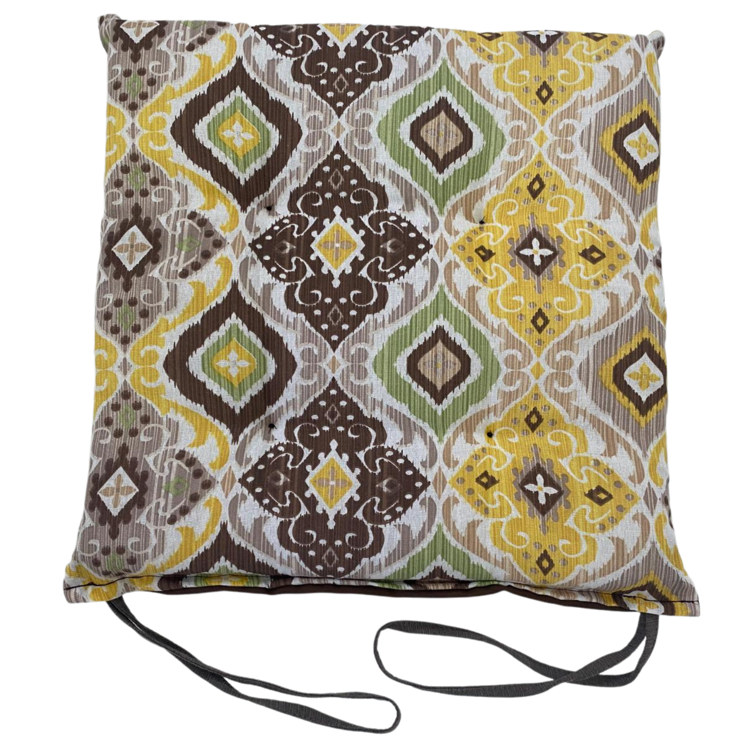 Perna cu doua fete (doua culori), 40x40x4cm, 100% bumbac