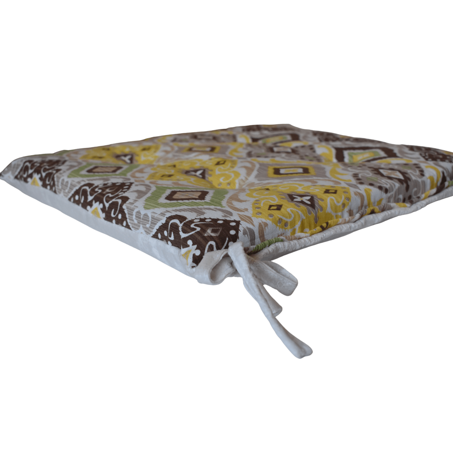 Perna cu doua fete (doua culori), 40x40x4cm, 100% bumbac - imagine 7