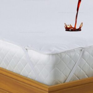 Protectie saltea impermeabila, prindere cu elastic pe coltul saltelei