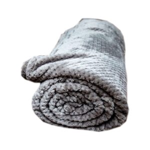 Patura cocolino grofata, pentru 1 persoana, 300g, 150/230 Gri