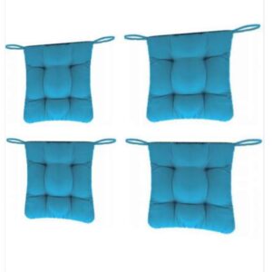 Set Perne decorative pentru scaune 40x40x8 cm, Albastru .