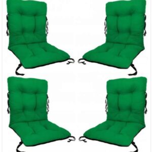 Set 4 Perne pentru scaune de gradina 50x50x55 cm ,culoare verde.