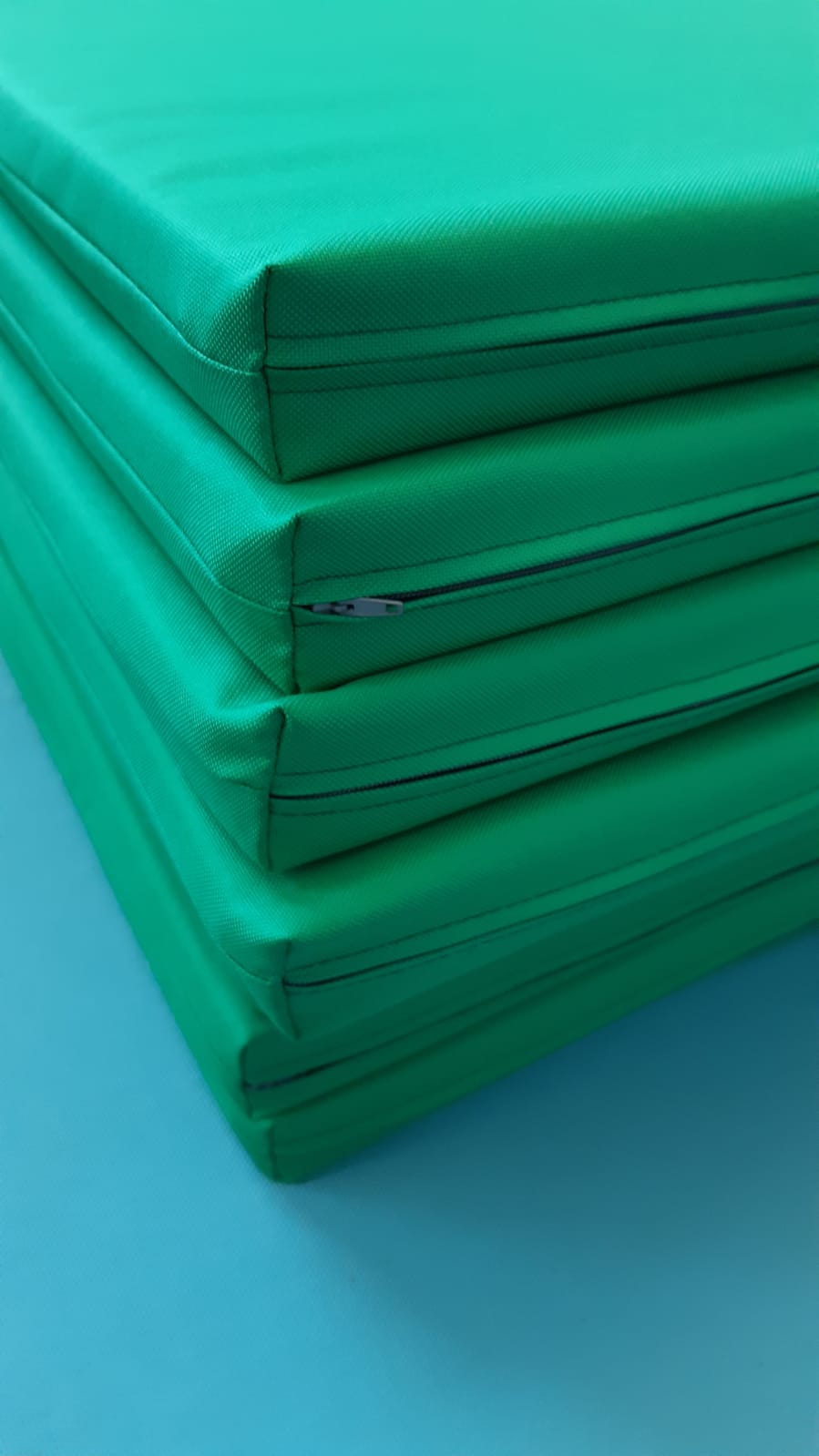 Set 4 perne pentru mobilier gradina RATAN, COLORADO, NEBRASKA, ALABAMA , 56x49x4cm, impermeabil - Verde - imagine 2