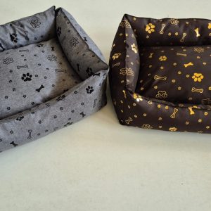 Culcus impermeabil complet detasabil pentru caini si pisici, 65×45 cm